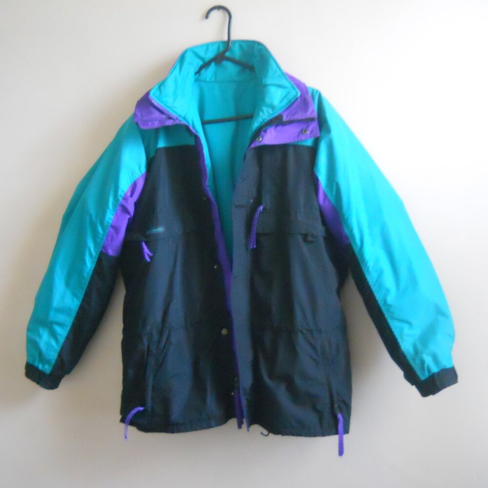 Columbia Ski Jacket, Men's Medium, Gizzmo 2 Piece Parka